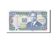 Banknot, Kenia, 20 Shillings, 1993, 1993-09-14, UN