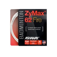 Bedmintonový výplet ASHAWAY ZyMax 62 Fire - set white 0.62 mm