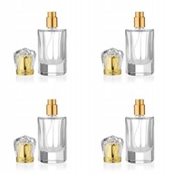 Flakón Sklenený Malwa Gold Crystal Set 4x50ml