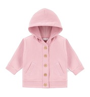Bluza dresowa niemowlęca BASIC róż - 62
