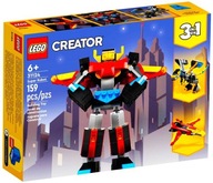 LEGO CREATOR - SUPER ROBOT NR. 31124 - pogniecione opakowanie