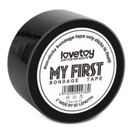 TAŚMA MY FIRST NON STICKY BONDAGE TAPE BLACK 24-0192