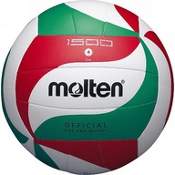 Piłka siatkowa Molten V4M1500 biało-czerwono-zielo