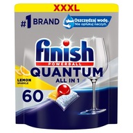Finish Quantum All in 1 kapsule do umývačky Powerball 60 ks lemon