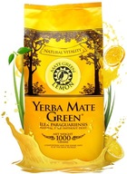 Yerba Mate Green LEMON 1000g orzeźwiająca smaczna bez pyłu LIMON 1kg