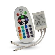 Ovládač RGB LED pásik 72W Infračervené 24 Tlačidlá V-TAC VT-2472