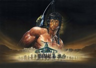 RAMBO - Sylvester Stallone - Filmový plagát 90x60