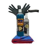 Umývanie auta so šampónom OPTIMUM NO RINSE + Vosk OptiSeal a uterák Fluffy