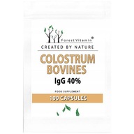 FOREST VITAMIN Colostrum Bovines IgG 40% 100caps KOLOSTRUM PRIRODZENÁ IMUNITA