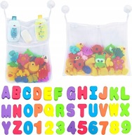 36 písmen a číslic hračka do kúpeľa pre bábätká