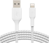 Belkin CAA002bt1MWH Boost Charge Lightning do USB-A w oplocie 1m biały