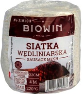 BROWIN - Siatka do wędzenia szynki mięsa wędlin - 22 cm x 4 m do 220° C