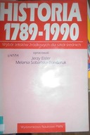 Historia 1789-1990 Podręcznik - Praca zbiorowa