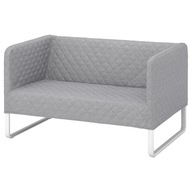 IKEA KNOPPARP Sofa 2-osobowa Knisa jasnoszary