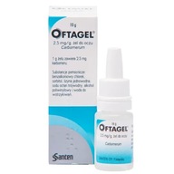 OFTAGEL 2,5 mg/g żel na suchość oczu lek OTC 10 g