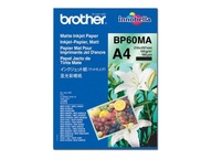 Papier do drukarki mat A4 Brother BP60MA do zdjęć matowy fotograficzny foto