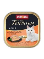 ANIMONDA Vom Feinsten Classic Cat kurczak łosoś szpinak karma dla kota 100g