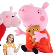 Peppa Świnka z Kultowej Bajki PRZYTULANKA MASKOTKA MIŚ PLUSZAK PEPA 40cm