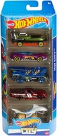 HOT WHEELS CITY 5-PACK AUTOK SET MATTEL HLY67