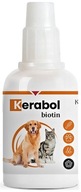 KERABOL biotin 20ml VETOQUINOL - skraca linienie psów