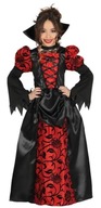 Strój Wampirzyca Lux Wampir Drakula bal przebranie kostium 122-128