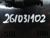 control panel air conditioning devices of the air conditioning BMW Z4 E89 08R- 9205359