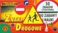 Znaki drogowe ZABAWKA EDUKACYJNA 50 ZNAKÓW