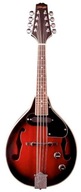 Mahagónová elektroakustická mandolína, sunburst, Stagg M 50 E