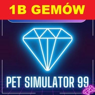 GEMY PS99 PET SIMULÁTOR 99 1B 1.000.000.000 GEMOV GEMS ROBLOX PET SIM 99