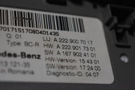 IDEALNY comfort control unit MERCEDES W217 1