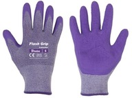 Pracovné rukavice Bradas RWFGLR7 Flash Grip Lavender veľ.7 ochranný latex