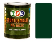 Gruntoemalia na rdzę RAFIL 0,8L zielona m. RAL6005