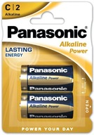 Baterie alkaliczne 1,5V Panasonic LR14/C Alkaline Power 2 sztuki