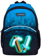 Detský výletný batoh Astrabag Blue Pixel, Astra