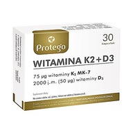 Protego Vitamín K2+D3, 30 kapsúl