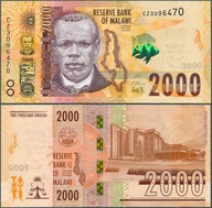 Malawi - 2000 kwacha 2022 * W70b * nowy rewers