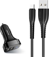 ŁADOWARKA SAMOCHODOWA 2XUSB C13 2,1A USB-C JAKOŚĆ