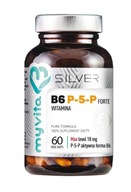 MyVita Silver, Vitamín B6 P-5-P Forte, 60 kaps
