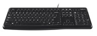 Membránová klávesnica Logitech K120 920-002479 (USB 2.0; (US); farba čierna