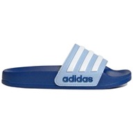 Klapki dla dzieci adidas adilette Shower Slides niebieskie IG4875 37