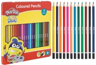 Ceruzkové pastelky v pralese 24 farby Play-Doh