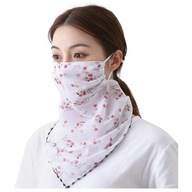 Women Face Cover Masks Neck Cover Sun Protection Hanging Ear Spring Summer