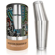 Shaker barmański profesjonalny zestaw bostoński stalowy Tin-Tin | 750ml