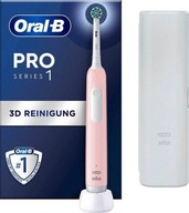 Elektrická rotačná zubná kefka Oral-B Pro 1 Pink Cross Action