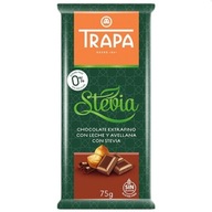Trapa, mliečna čokoláda s lieskovými orieškami
