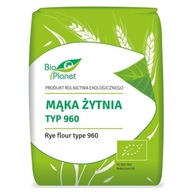 MĄKA ŻYTNIA TYP 960 BIO 1 kg - BIO PLANE T