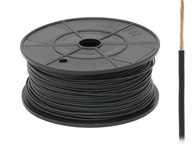 Kábel FLRY-B 1x0,75mm² čierny 100mb 73-300