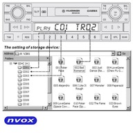 Zmieniarka cyfrowa emulator MP3 USB SD RENAULT 12PIN... (NVOX NV1086M REN