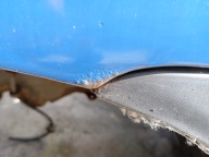 FIAT DOBLO e 1 parafango Anteriore Destra 2000-2005 451 BLU CAPRI blu