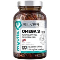 Silver Pure 100% Omega 3 Forte 100 kapsúl MYVITA